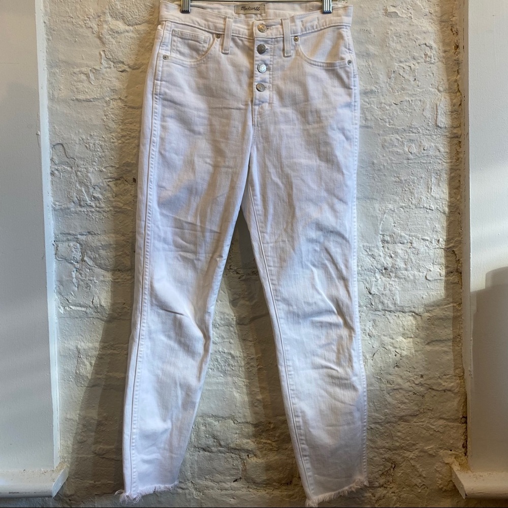 MADEWELL High Rise Skinny Jean